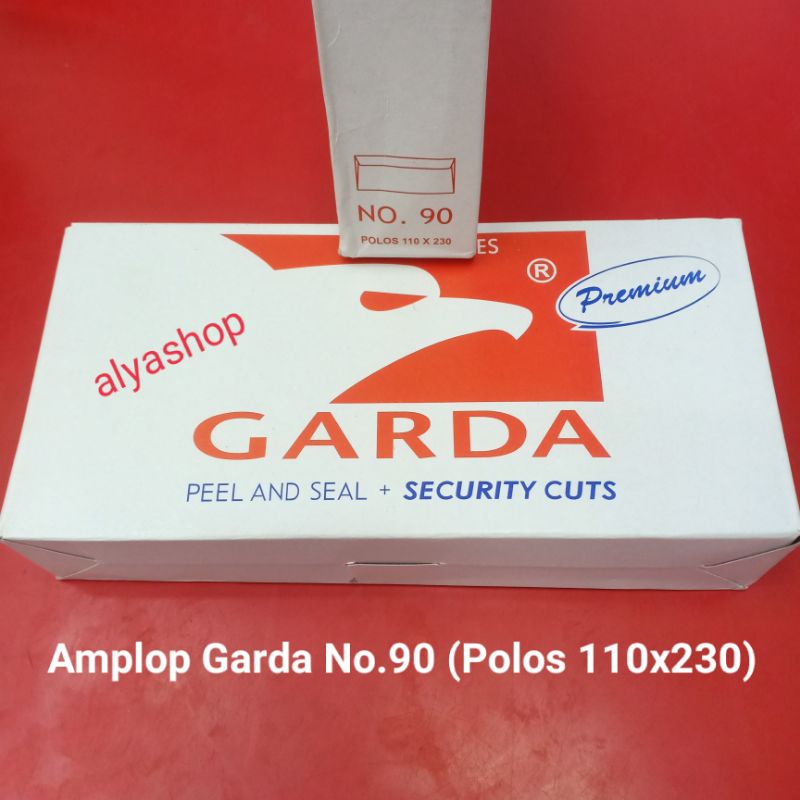 Amplop Garda No.104 Polos 95x104 Peel &amp; Seal