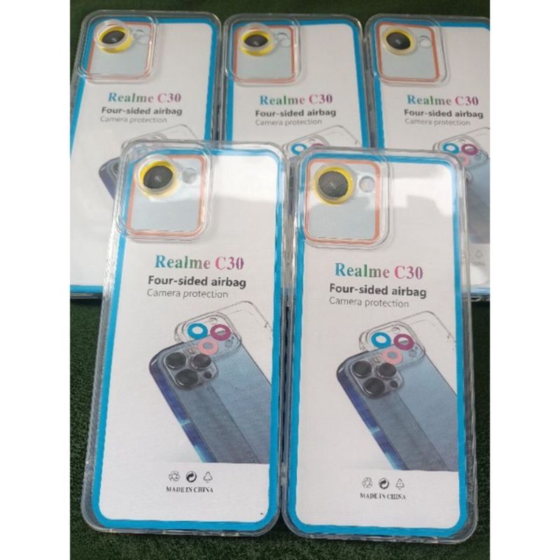 SOFTCASE BENING TRANSPARAN SPACE TPU REALME C30/NARZO 50iPREM  case pelindung CAMIRA