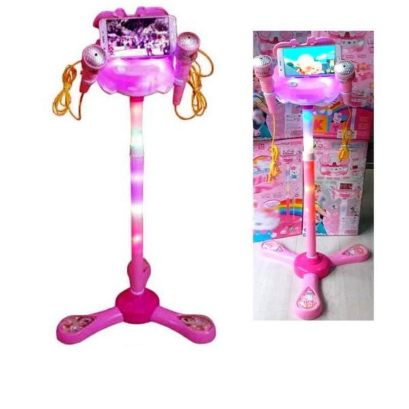 Mainan Mic dobel Frozen - Mainan anak microphone Frozen