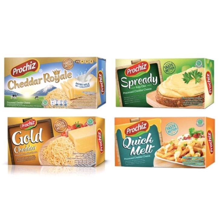 Keju Prochiz Cheddar 170 Gram Keju Prochiz Gold