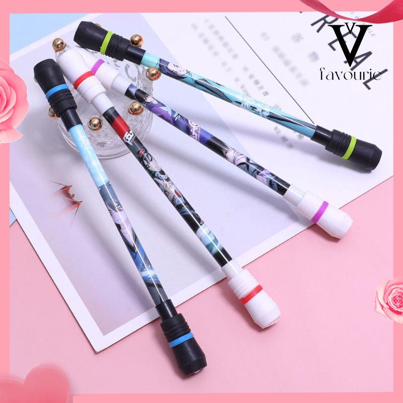 CODSpinning Pen Murah LED Rotating Gaming Pen Oily Luminous Pen Balance Pen Fleksibel Untuk Pemula Berputar-FA