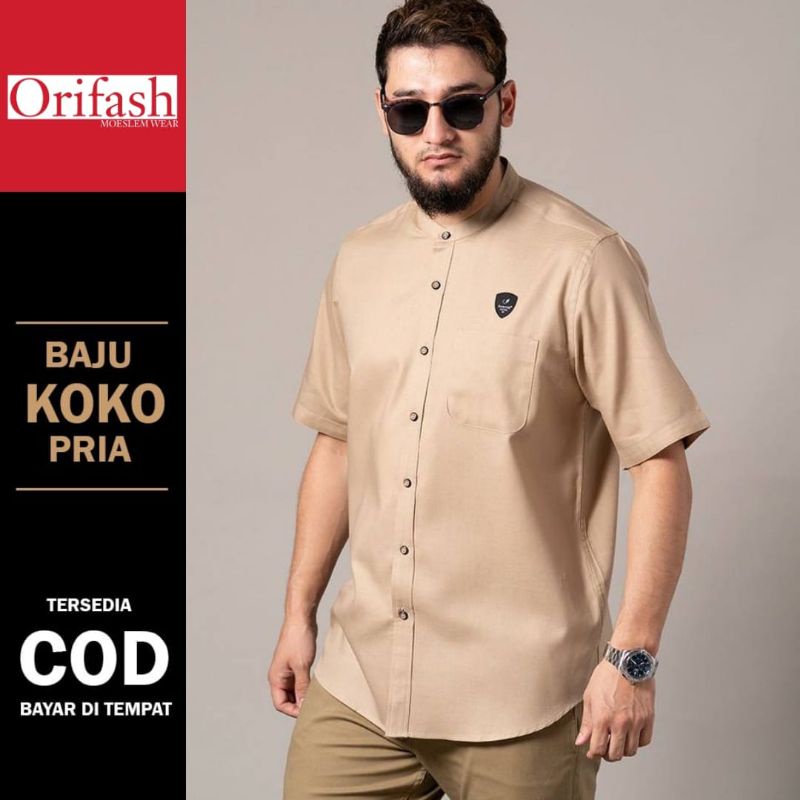 Baju koko kurta premium distro excellent quality lengan pendek