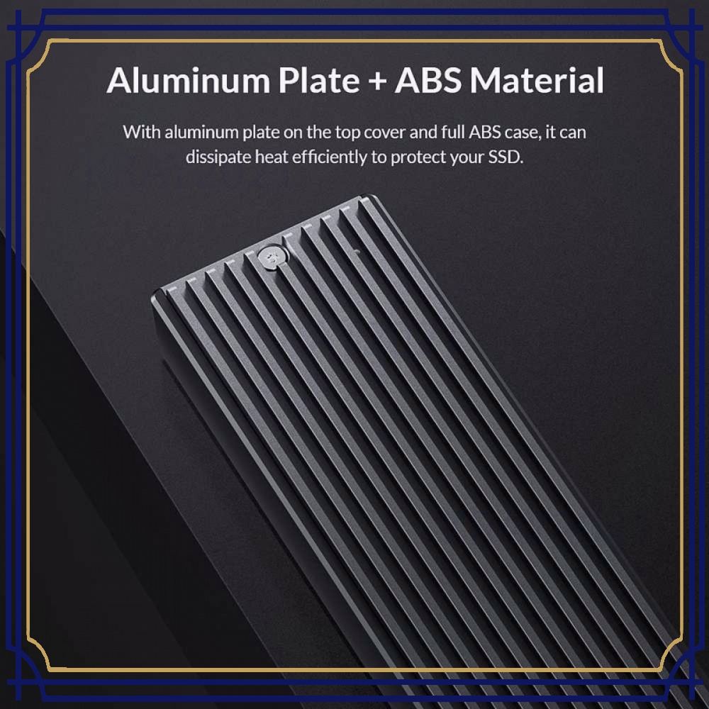 Adaptor Enclosure NGFF M.2 SSD to USB 3.1 Type C -AP187