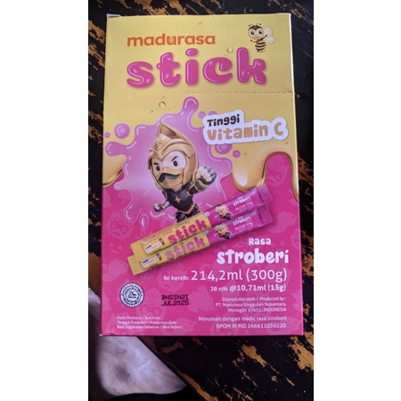 

PROMO CUMA SERIBUAN MADURASA STICK STROBERI