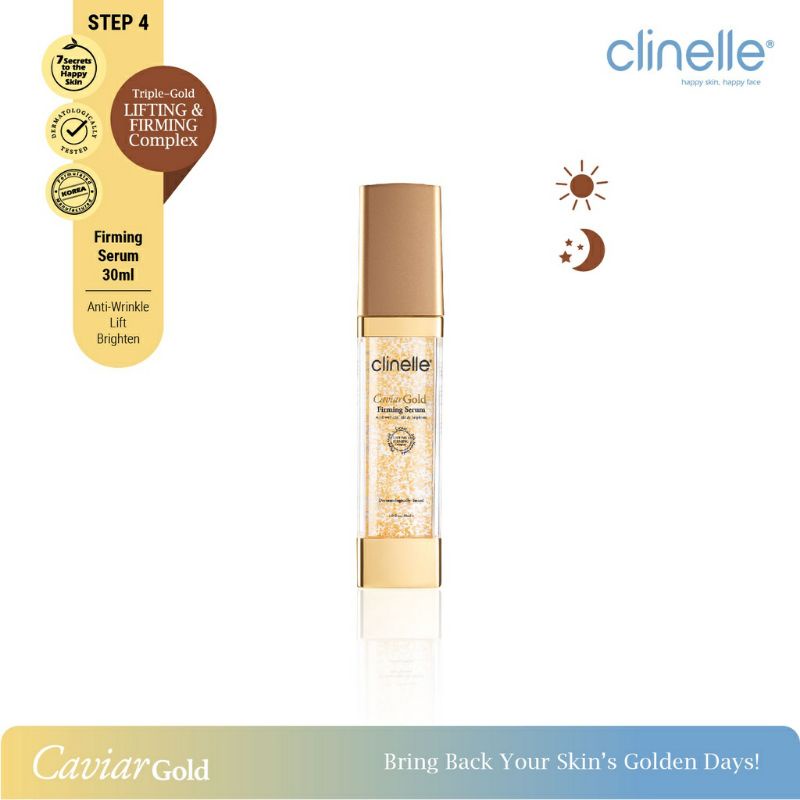 CLINELLE CaviarGold Firming Seurum - Face Serum Wajah