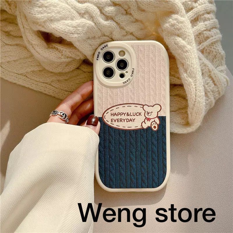 Fnko Case Oval Motif Strip Bear For Viv Y35 Y16 Y22 Y91 Y93 Y95 Y01 Y1S Y20S Y91C Y15 Y12 Y17 Y20 Y20S Y12S Y15S Y30 Y50 Y30I Y02
