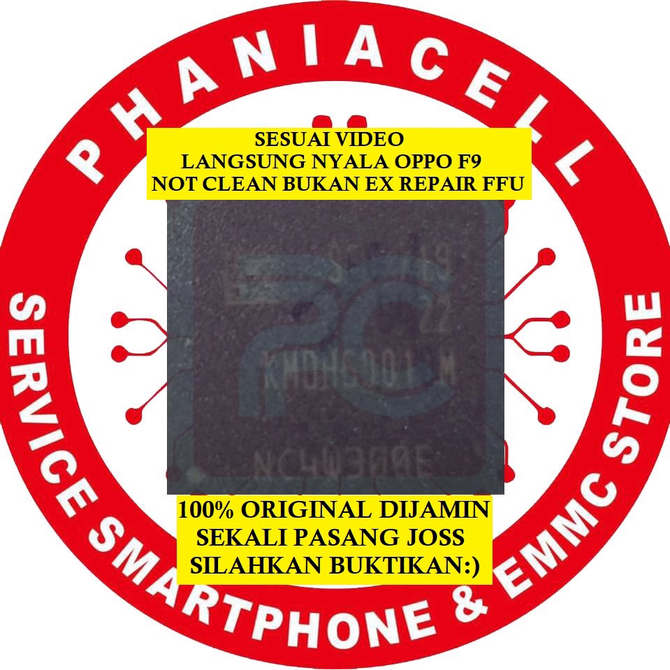 EMMC OPPO F7 F9 F11 BGA 254 RAM4GB KMDH6001DM-B422  64GB KMDH6 TESTED