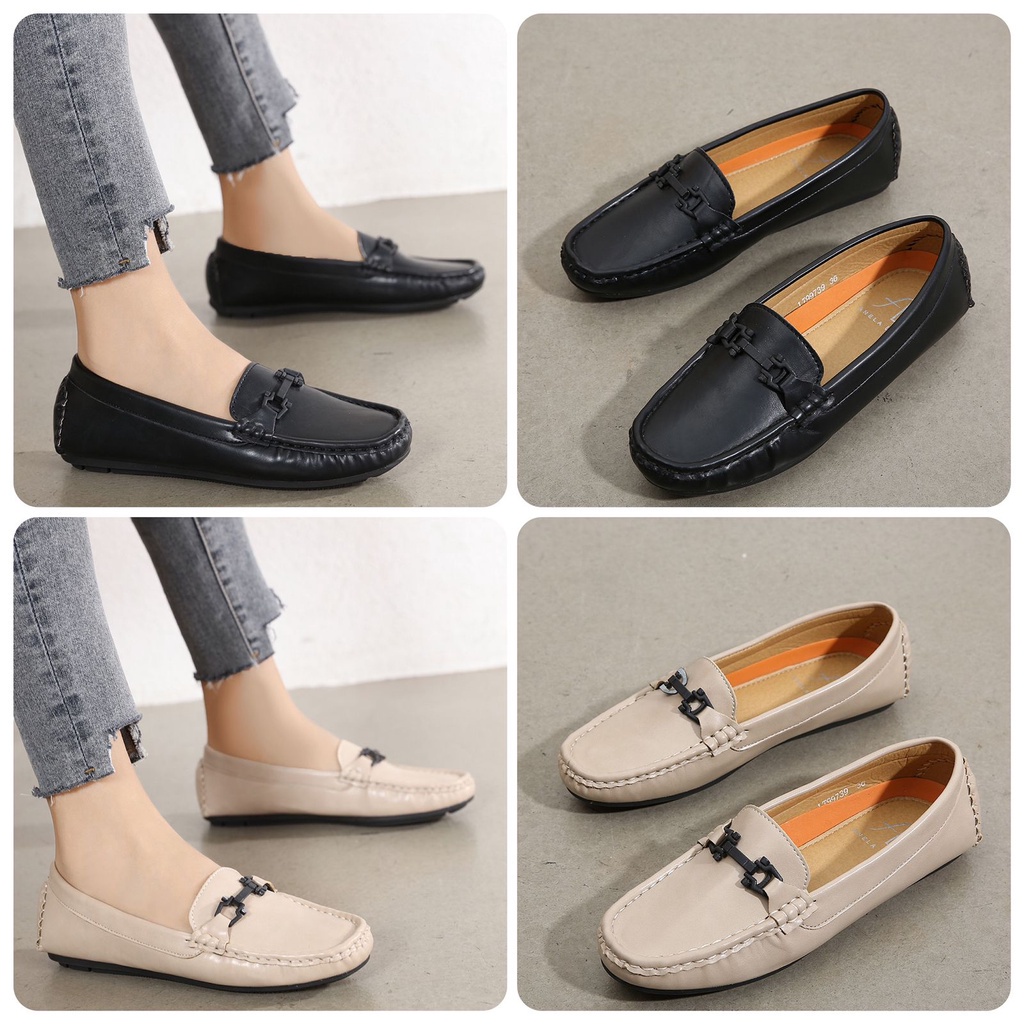 @EN98N 99739 ANELA LYNE BELEN SEPATU CEWEK FLAT IMPORT ELEGAND