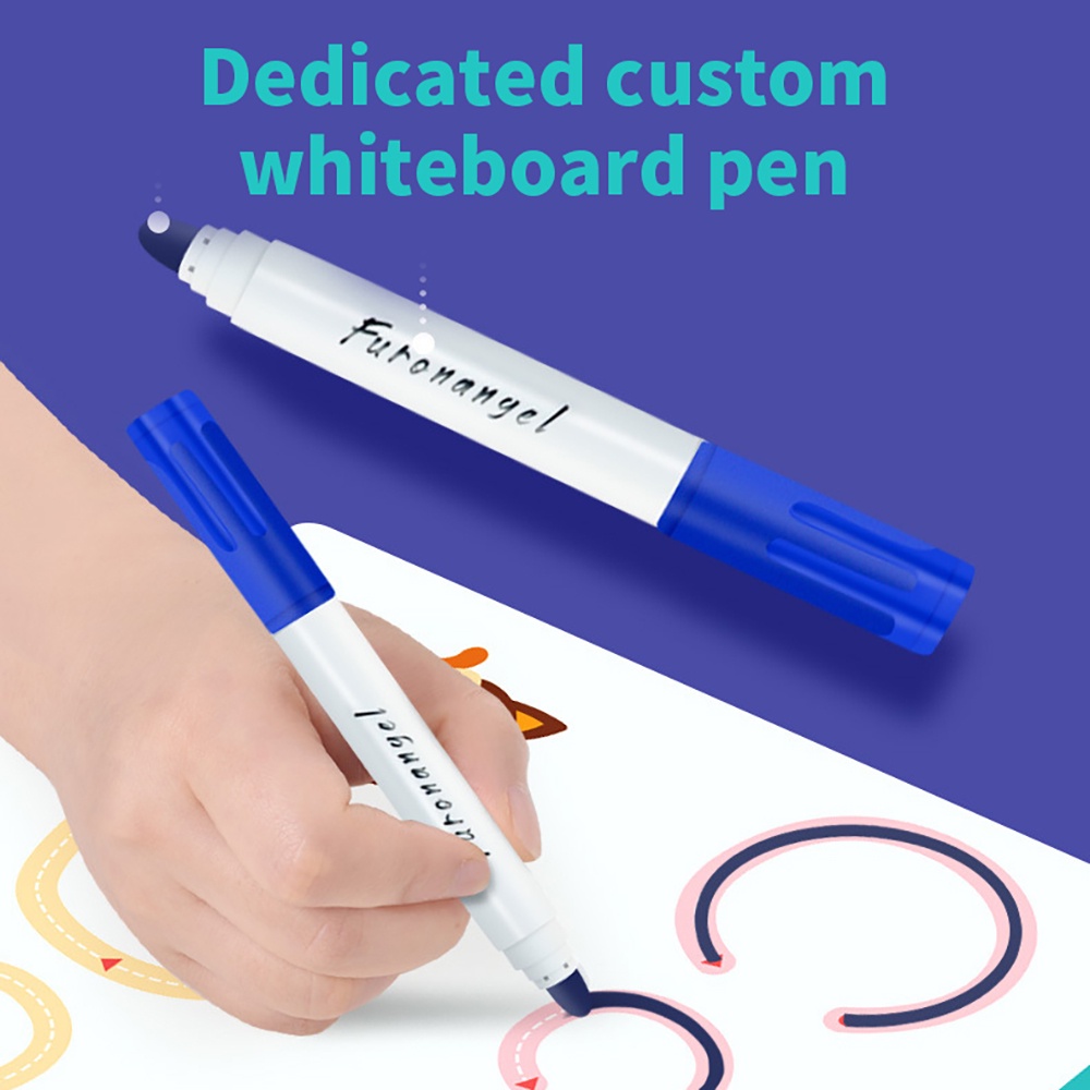 【64 Pages】Reusable Pen Control Buku/Magic Workbook Reusable/Dot To Dot Wipe And Clean Book/Belajar Edukasi Worksheet