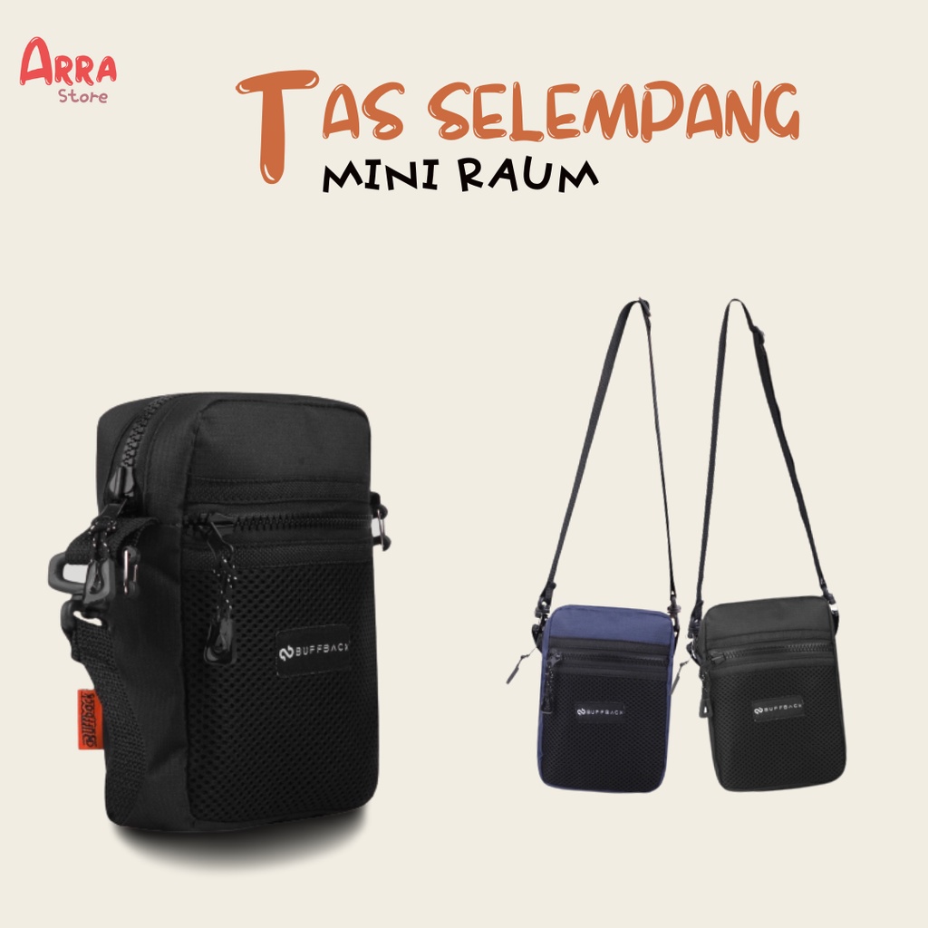 Tas Selempang Pria Wanita Buffback Raum Mini Slingbag