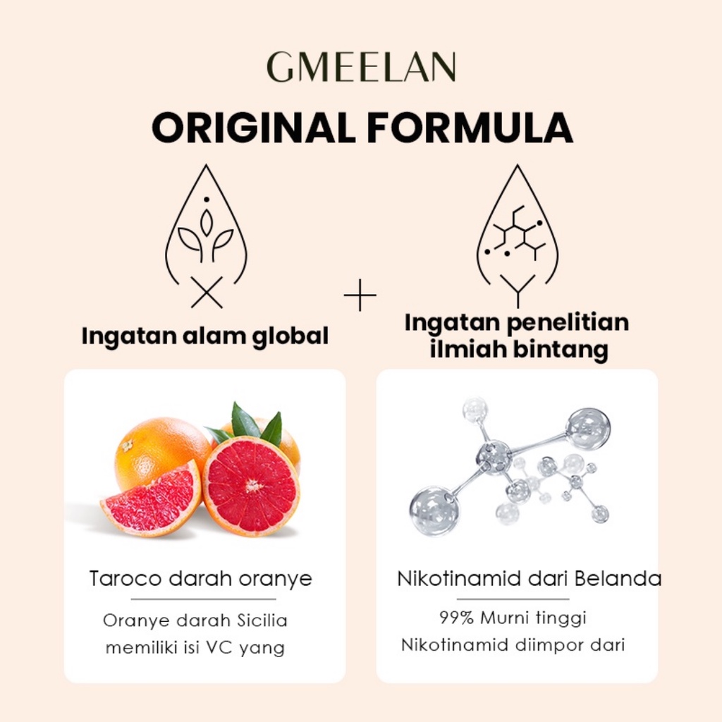 [ FREE GIFT ] GMEELAN Exfoliating Whitening Gel Orange - Gmelan Ekspoliasi Gel