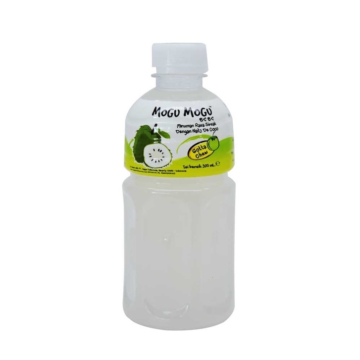 

MOGU-MOGU Minuman Nata De Coco Rasa Sirsak Botol 320ml