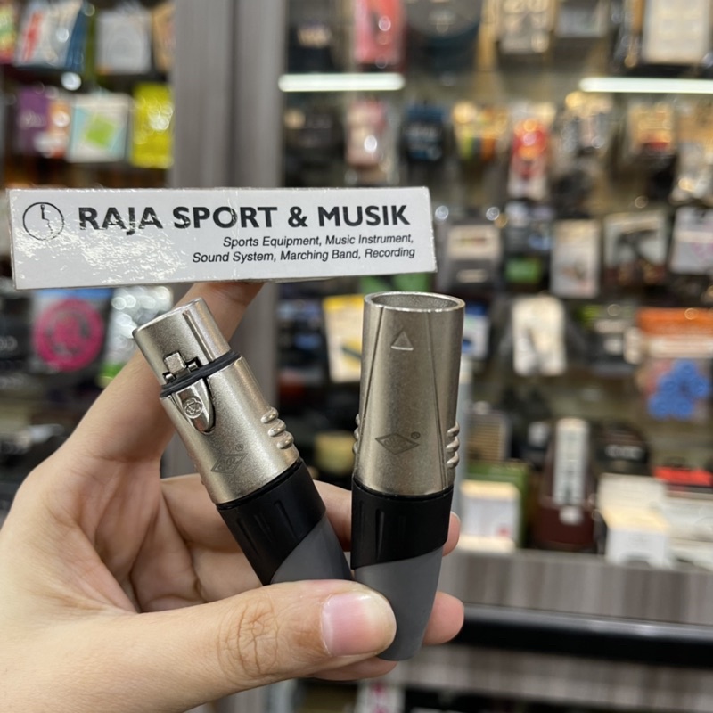 JACK XLR SREXACT- SEPASANG MALE FEMALE JANTAN BETINA - ORIGINAL JEK XLR SREXACT JANTAN BETINA CANON 