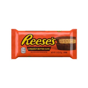 

Reese'S 2 Peanut Butter Cups 1.5 OZ / Milk Chocolate & Peanut Butter