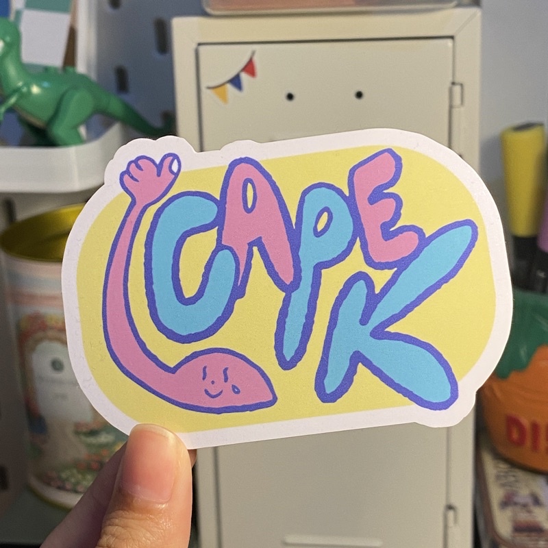 

groll.ce - capek die cut sticker