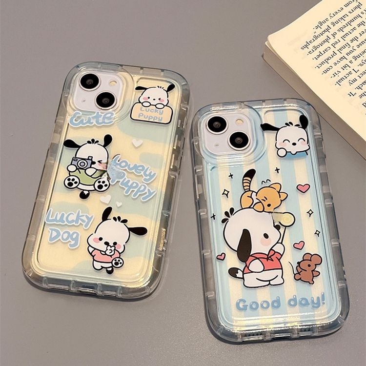 IPHONE Casing Ponsel Desain Kartun Awan Pacha Anjing Kompatibel Dengan Iphone12 13 14 11 Pro Max X Xs Max Xr Vcvcvf