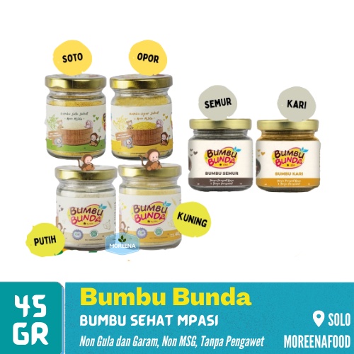 

Bumbu Bunda Elia Bumbu Sehat Non MSG 40gr POWDER