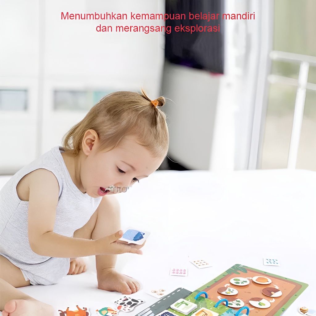 Mainan Edukasi Anak Menyusun Puzzle Seru | Diy Busy Book Kado Ulang Tahun Anak Laki Laki Perempuan | Mainan Terbaru 2023