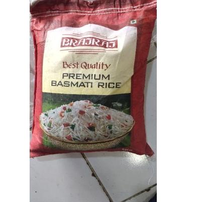 

(PROMO ZNA42) Basmati Brajraj 5kg expired 11/2024 ❅
