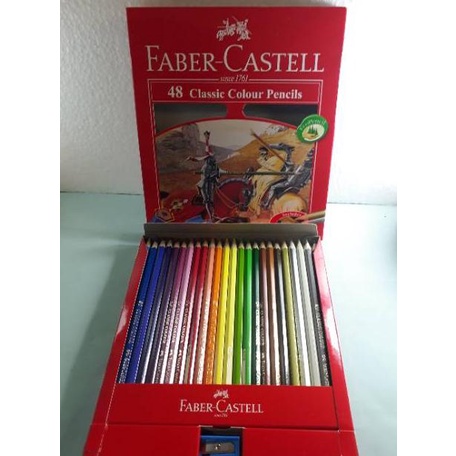 

Limited - Pensil Warna Faber-Castell Classic 48 Warna .,