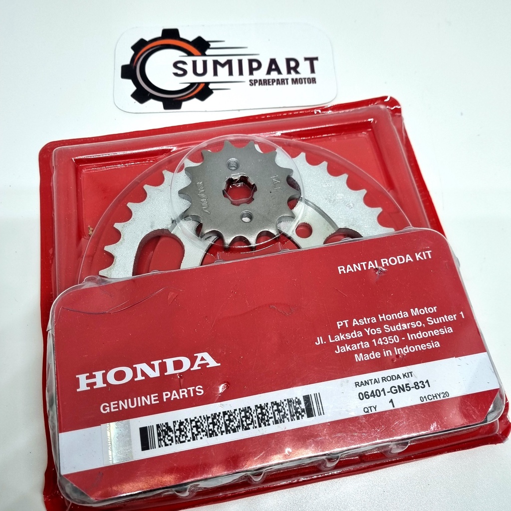 Jual Gear Set Gearset Paket Rantai Gir Honda Grand Astrea Grand Legenda