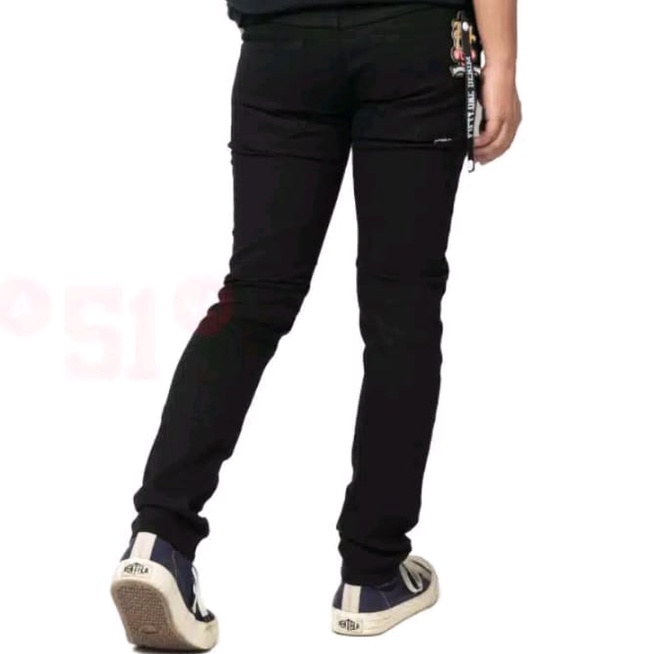 FIFTYONE DENIM - Celana panjang pria denim - skinny pensil strech melar model Casual slim fit