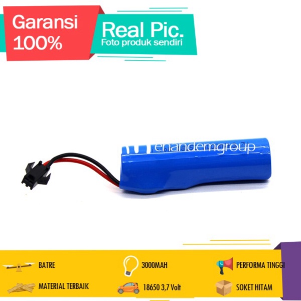 

Promo Baterai Batre Charge Remote Control 18650 30000mAh 37V asli pabrik - Putih Limited