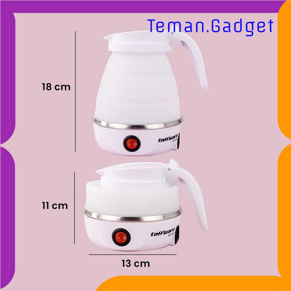 TG - DPR Taffware Electric Kettle Teko Listrik Foldable Collapsible 600ML 600W - HY-01