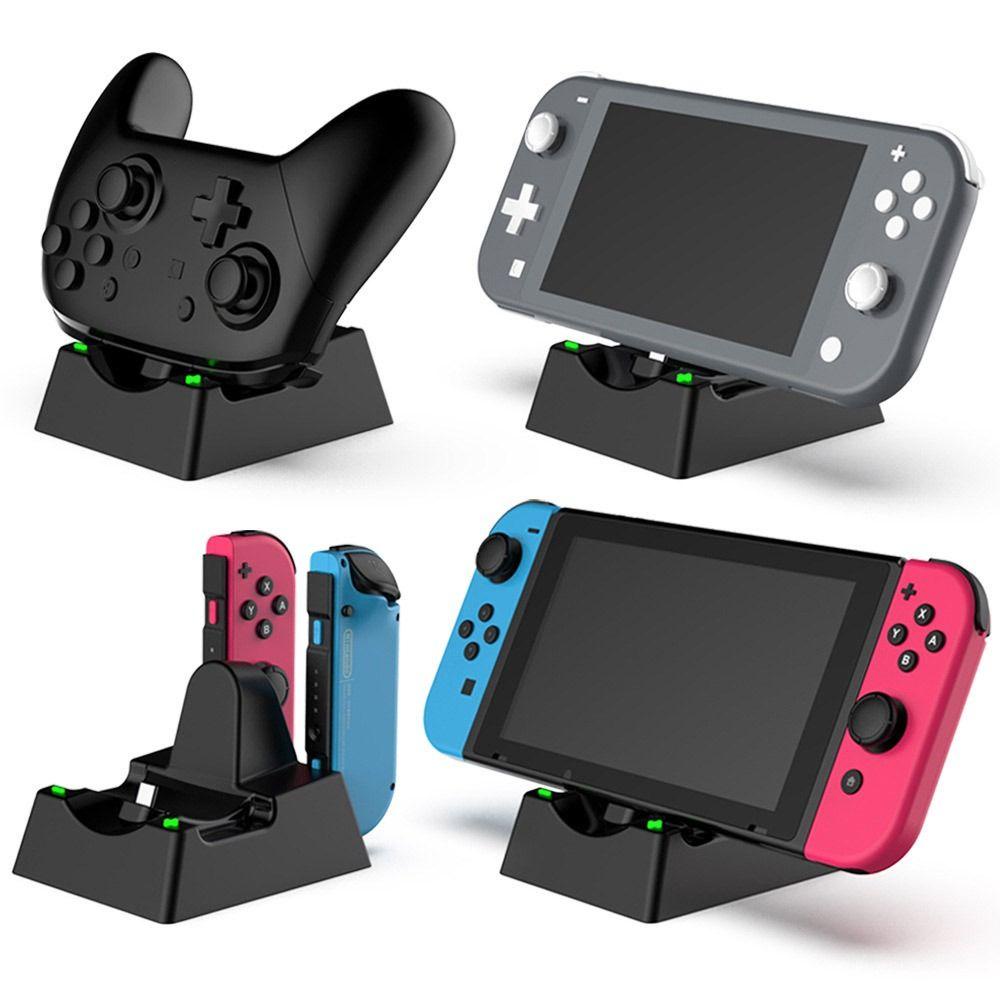 Charging Dock Atas Charger Adaptor Daya Kuat Untuk Controller Game Nintendo Switch