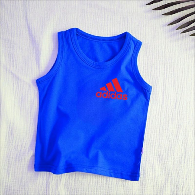 Singlet Anak Usia 2 sampai 10 tahun Add Merah Tanktop anak Kaos Anak Baju Singlet Anak Unisex