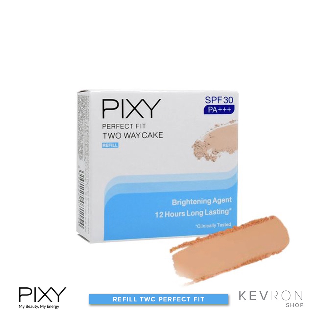 Pixy Refill UV Whitening TWC Perfect Fit (Isi Ulang) Bedak Padat Pixy Two Way Cake