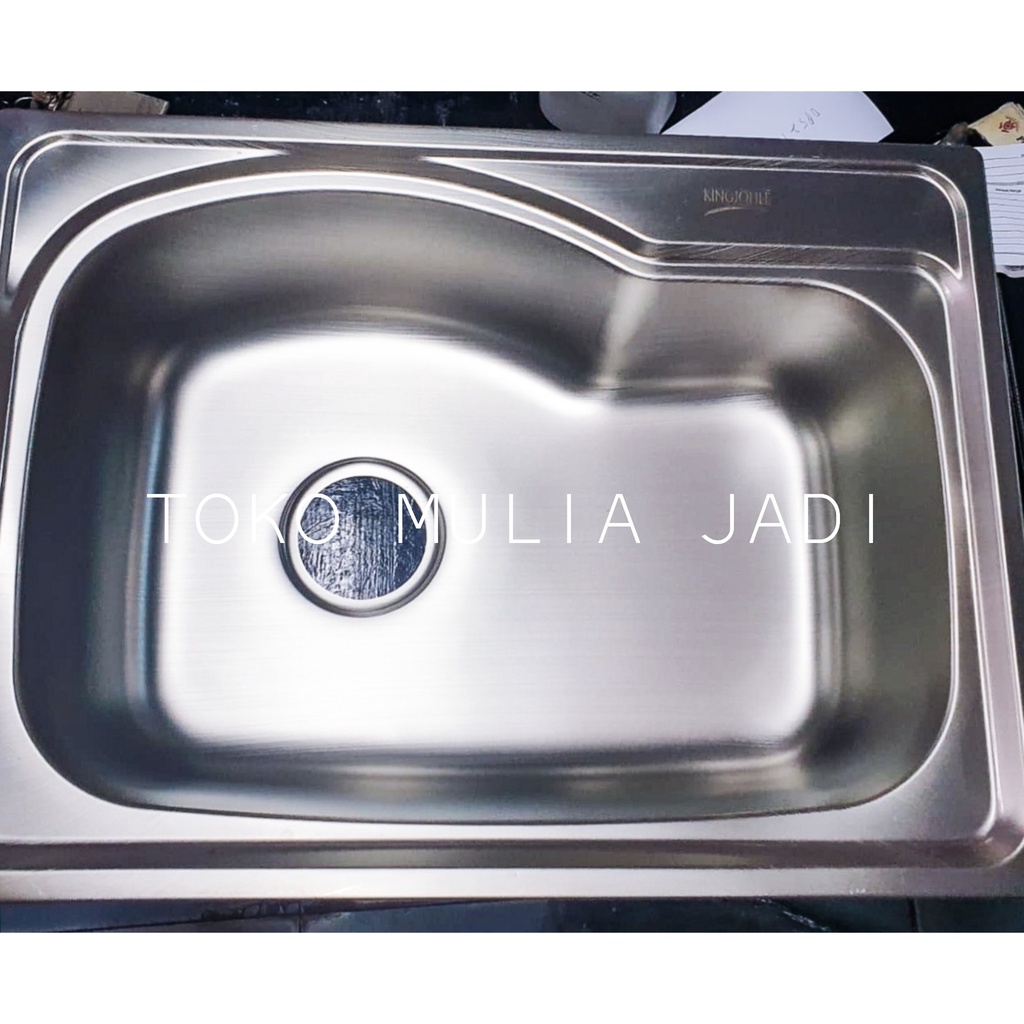 Bak cuci piring stainless minimalis / wastafel sink dapur dalam cantik