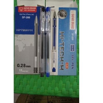 

~~► (1pack) Pulpen/Gel Pen Hi-Tech-H Hi-Tech Hitech Hi-Tec Hitec Murah Safari eds-on 0.28 mm
