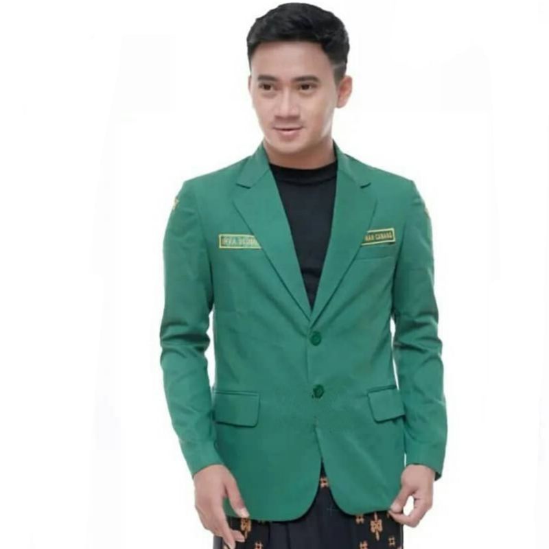 Jas Ansor Lengan Panjang Bordir Nama &amp; Pimpinan Wilayah – Seragam Resmi GP Ansor