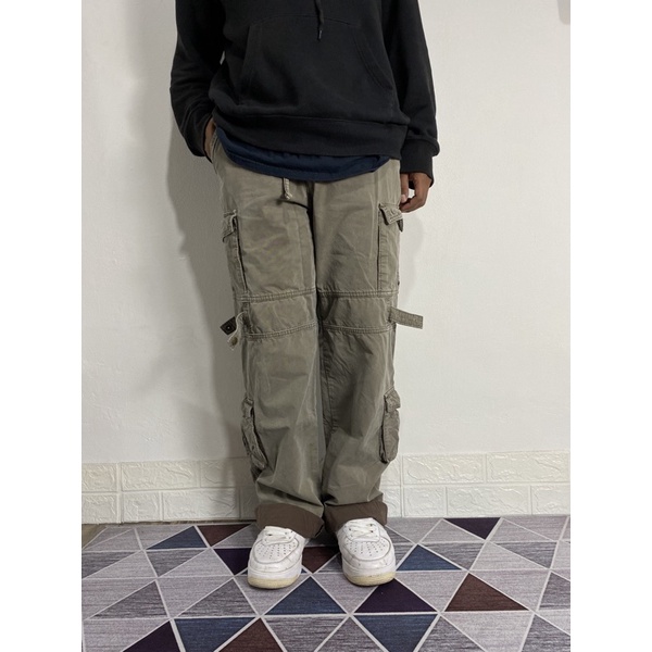 2pcs cargo pants abeclombia&clride