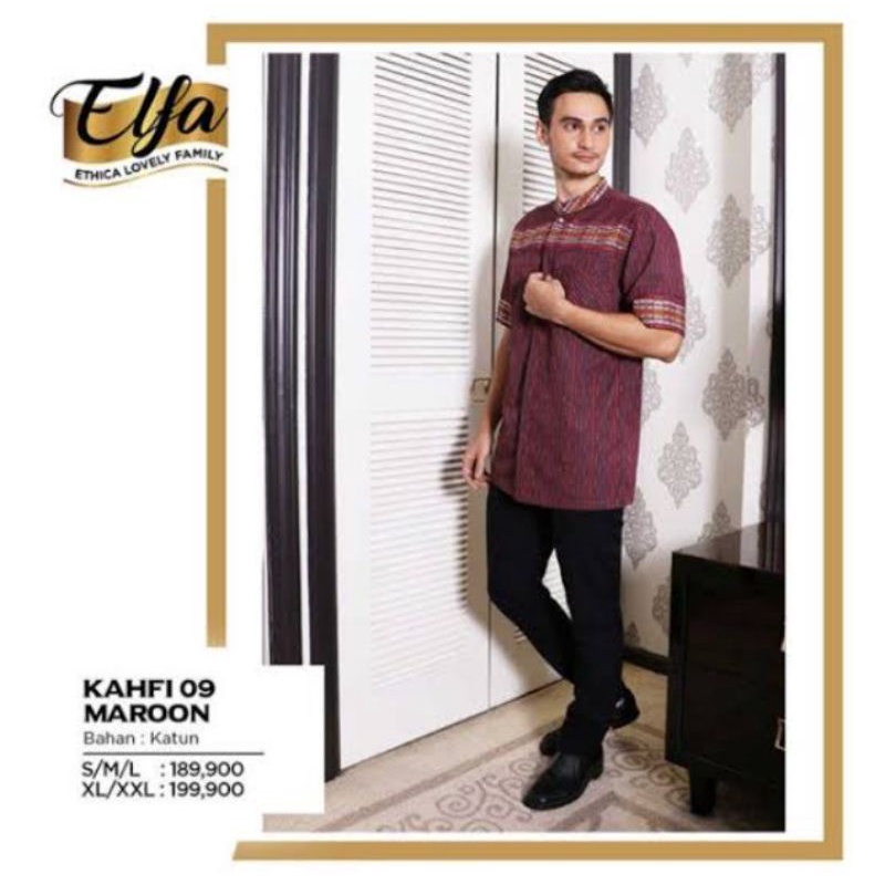 koko ethica kahfi 09 maroon