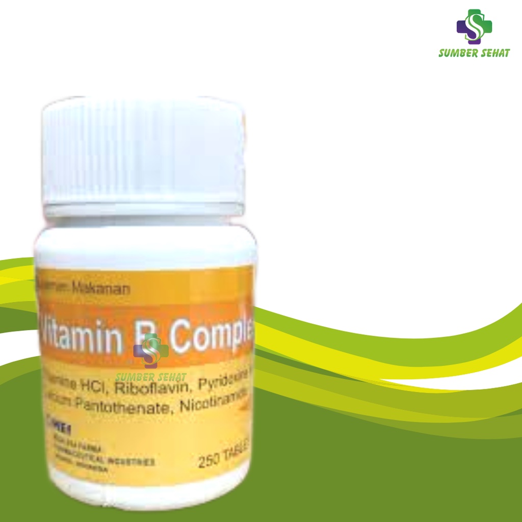 VITAMIN B COMPLEX MEGA ESA FARMA BOTOL 250 TABLET