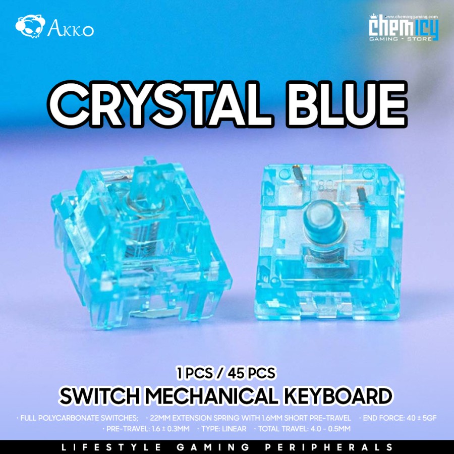 Akko CS Switch Crystal Blue (1 pcs)