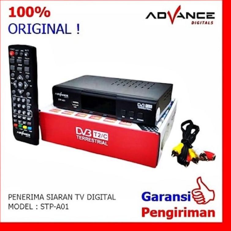 Diskon Promo Set Top Box Tv Digital Advance/ set top box dvb t2 / set box tv digital / box tv digita