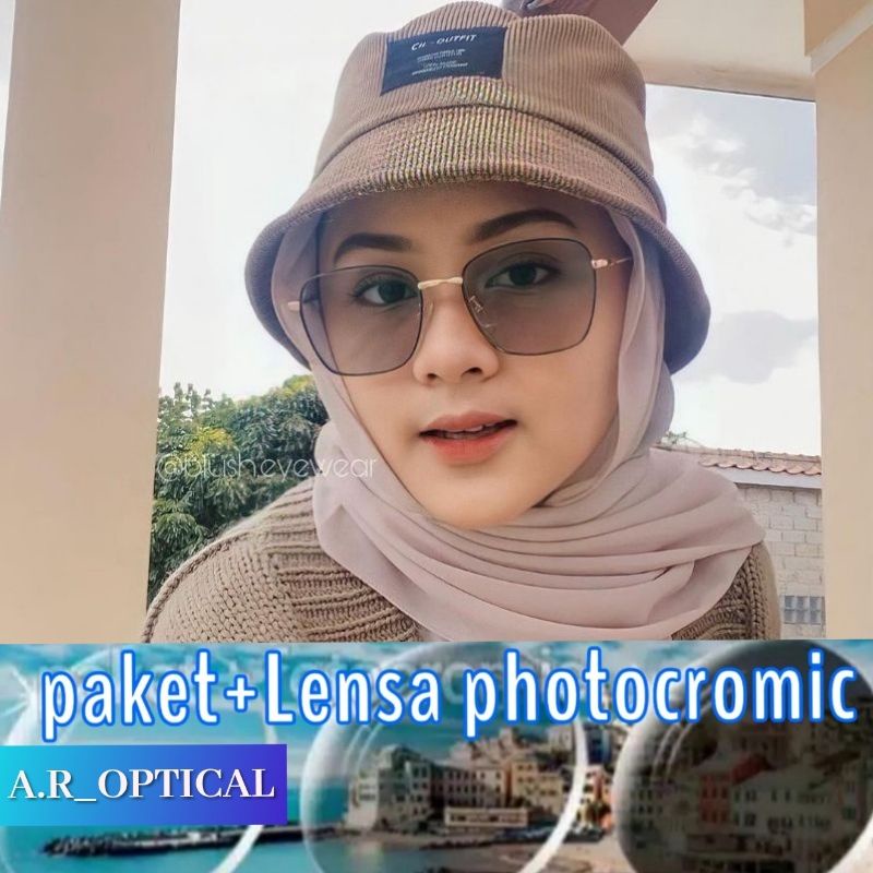 KACAMATA 1933 PAKET LENSA PHOTOCROMIC