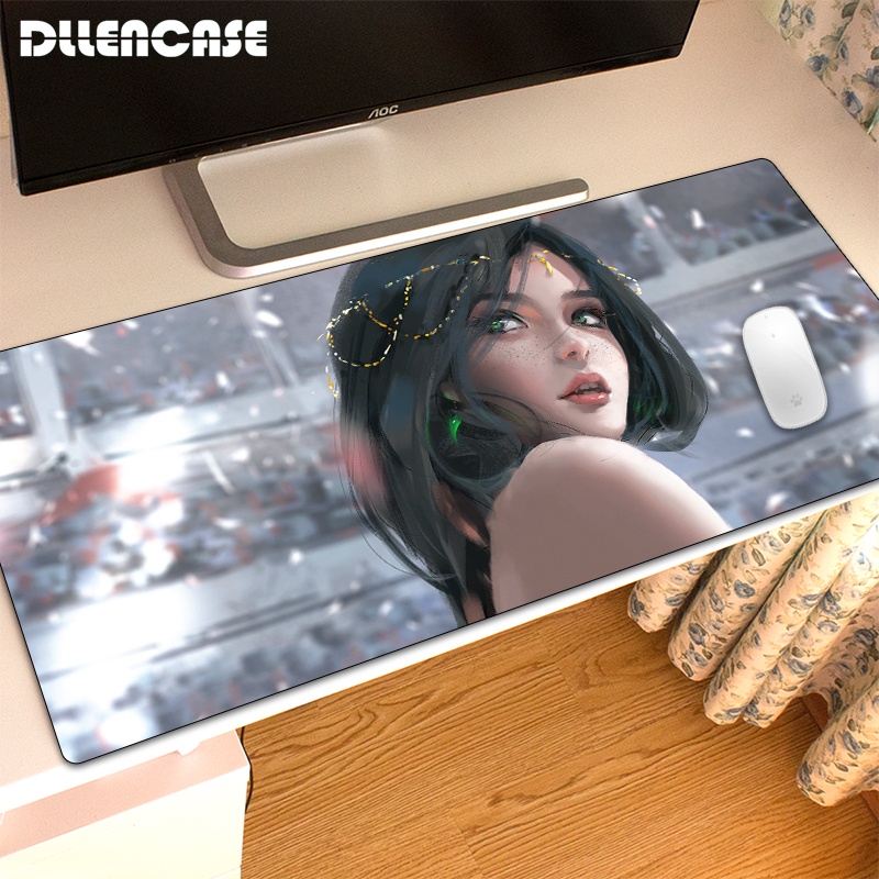 Dllencase Ghost Knife Series Mouse Pad Oversized Alas Meja Komputer Jahitan Tebal A334