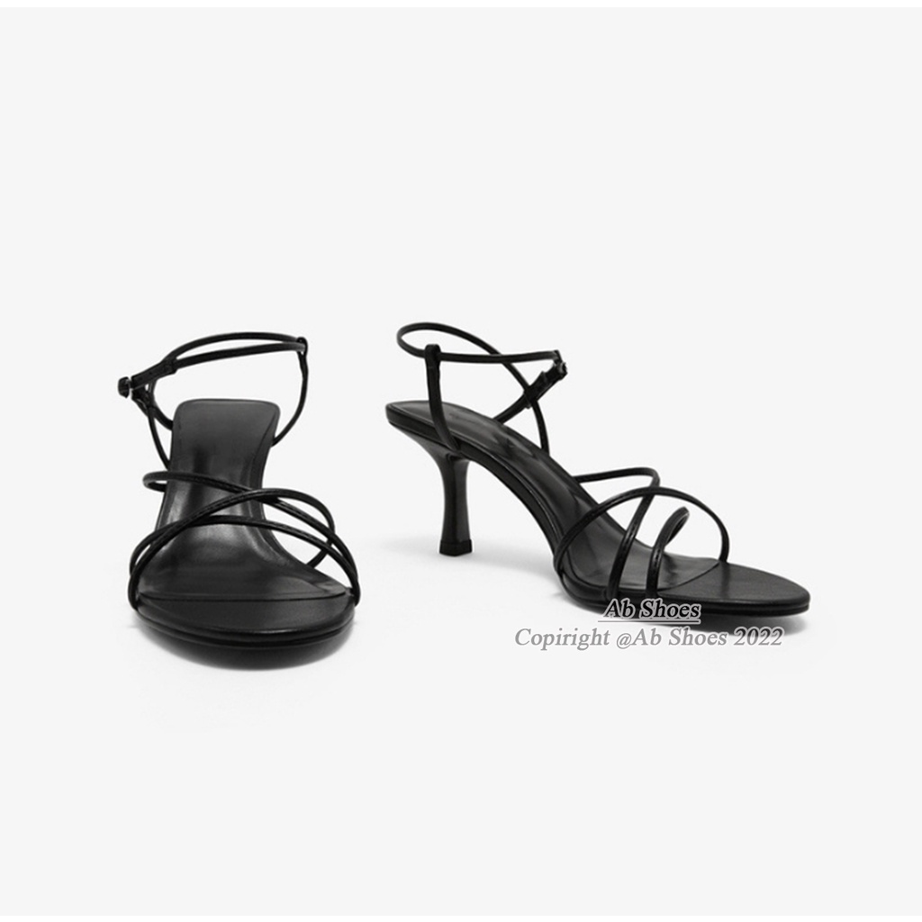 Sandal Heels Wanita Tali 7 Cm Sandal Tali Wanita Hak 7 cm