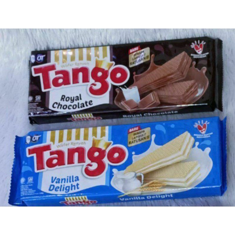 

tango wafer, wafer, tango coklat, tango vanilla