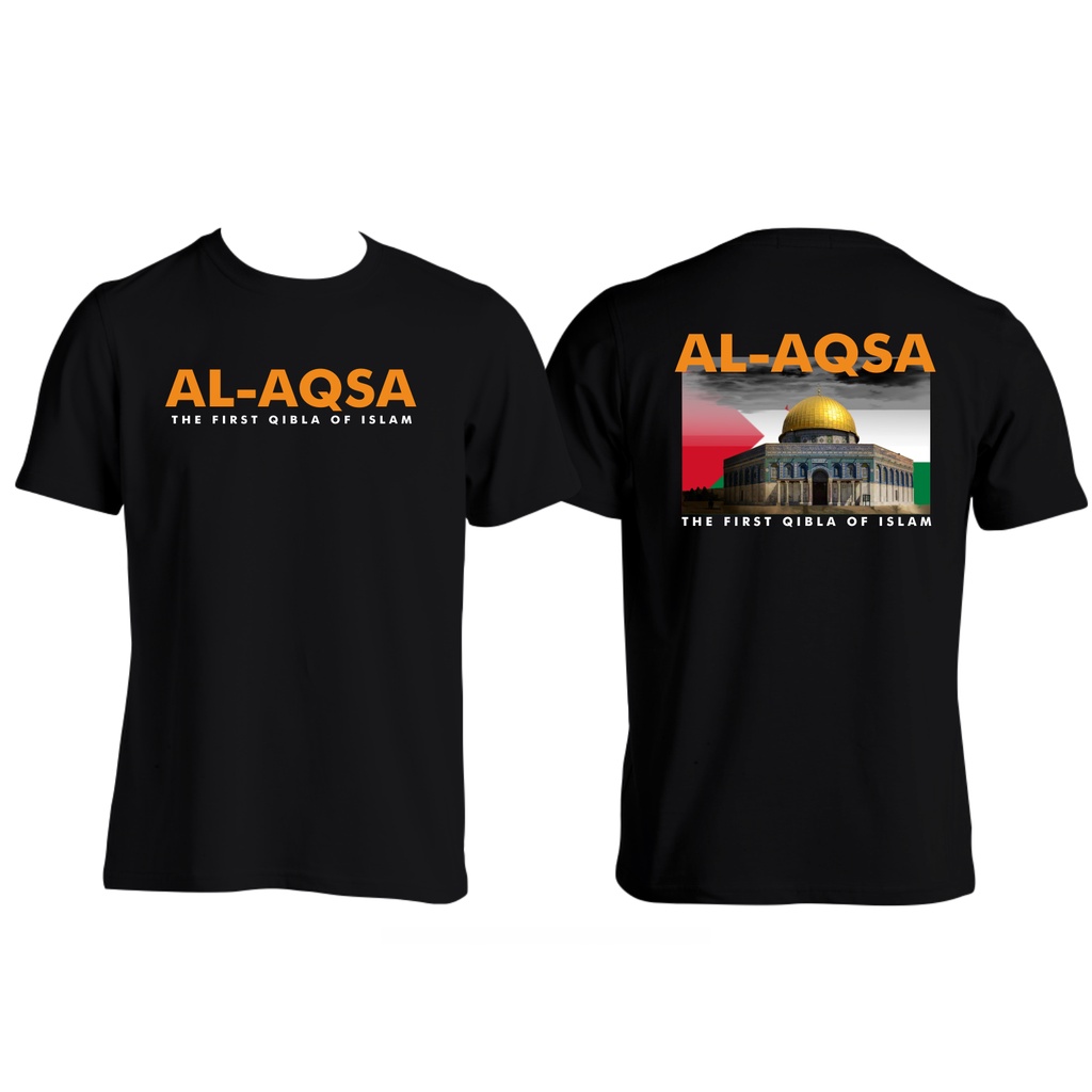 Aerodistro - Kaos Islami/Kaos Dakwah Al Aqsa/Baju Dakwah Al Aqsa