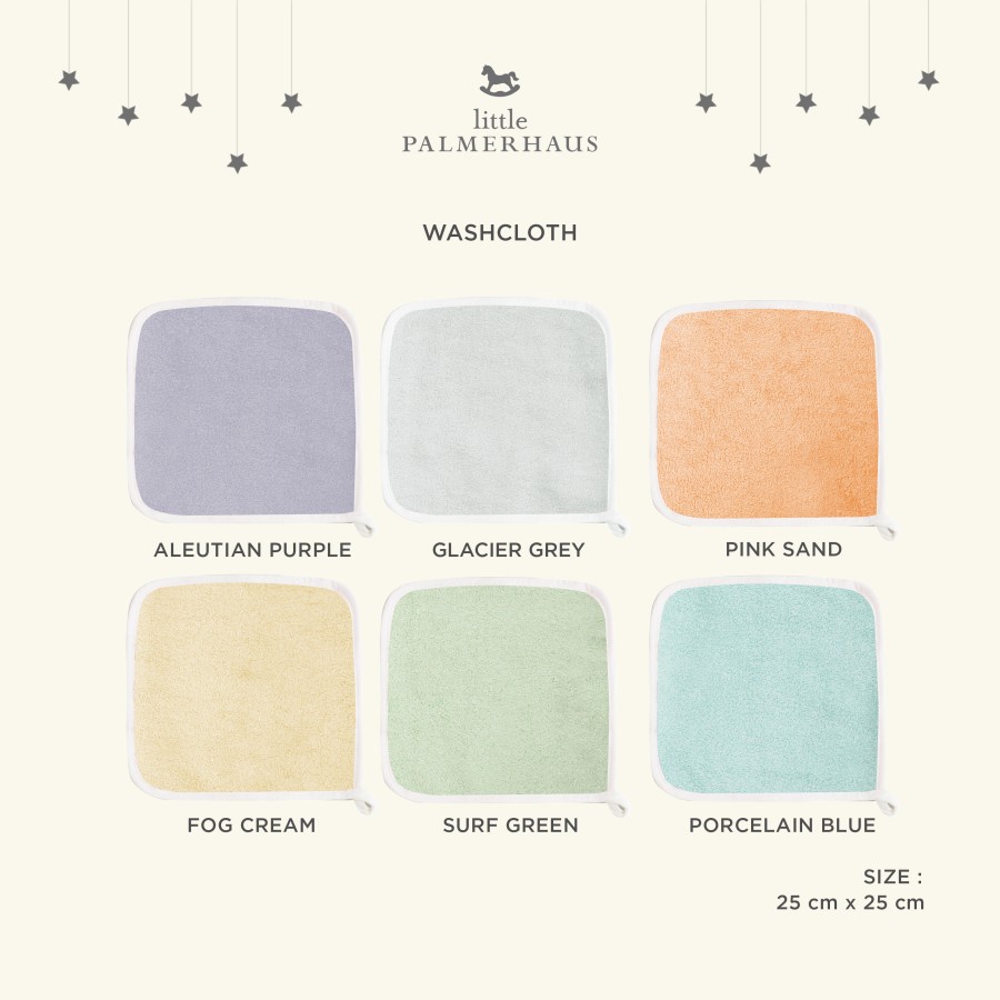 WASHLAP BAYI WLITTLE PARMERHAUS WASHCLOTH WASLAP BAYI ISI 4 UK 25 X 25 CM