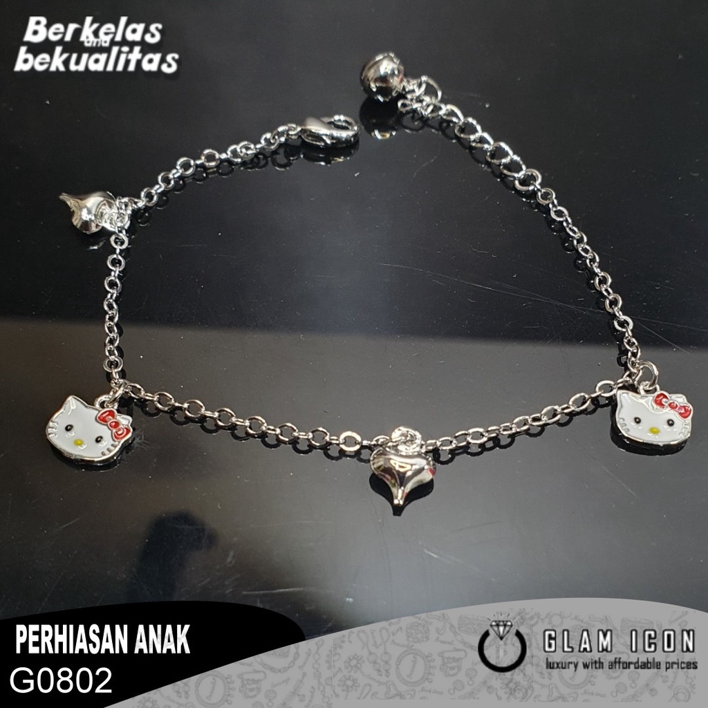 Gelang Anak Rantai Motif Karakter Elo Kiti G0802 GRAS