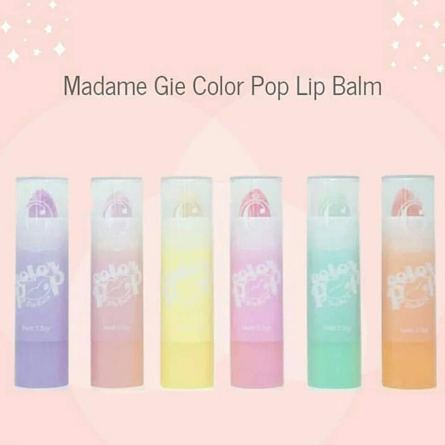 MADAME GIE COLOR POP LIP BALM 3.5GR