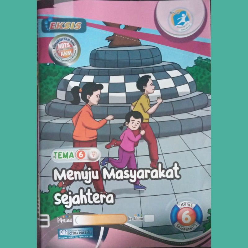 

LKS Tematik kelas 6 tema 6:menuju masyarakat sejahtera untuk SD/MI semester 2 terbaru