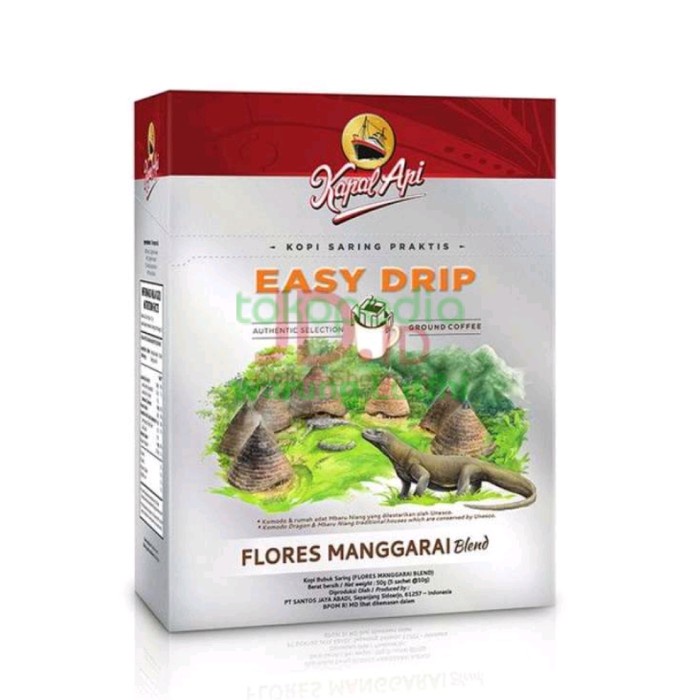 

Kapal api easy drip flrs manggarai 5x10g