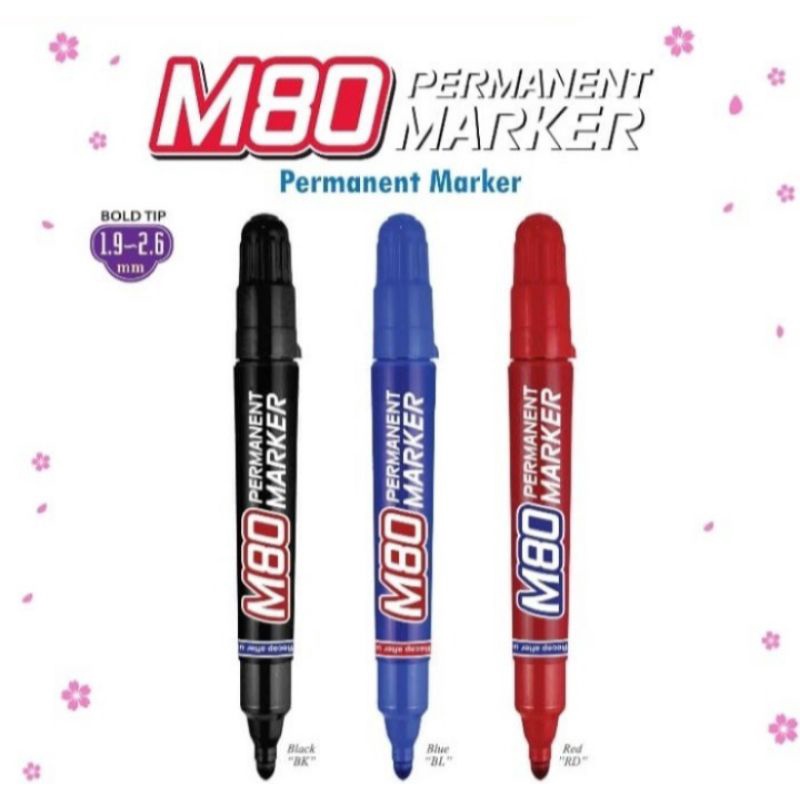 

Zebra M80 Permanent Marker